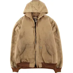 古着 00年代 カーハート Carhartt アクティブジャケット ダックフルジップパーカー USA製 メンズXL相当/eaa554222