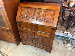 三越家具■ブルージュ■象嵌■ライティングビューロー■デスク■書斎机■オーク材 三越家具□ブルージュ□象嵌□ライティングビューロー□デスク□書斎机