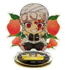 【中古】アクリルスタンド・アクリルパネル 宇髄天元 「鬼滅の刃×ローソン ぺたん娘トレーディングアクリルスタンド -雅華-」