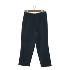 EURO VINTAGE / ユーロヴィンテージ | 推定60s ヴィンテージ 2タック ジャガードパンツ DEPONIRTホック | ブラック | メンズ