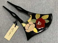 人気の柄　結婚式・お祝い　留袖・訪問着『京都・大原商店』謹製　礼装かんざし（上品な椿の花）日本製