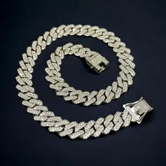 送料無料 菱形 喜平ネックレス 60cm 50cm 45cm 幅14mm 喜平チェーン シルバー シルバーネックレス キューバンリンク マイアミプロングキューバン ネックレスチェーン ブリンブリン 極太 HIPHOPジュエリー ヒップホップ ストリート