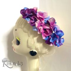 紫陽花のヘッドドレス【23／トロワ】