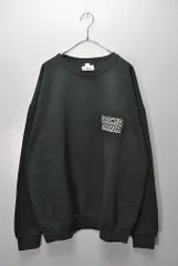 黒M【WACKOMARIA】世界平和PJT SWEAT／新品タグ付／送料込 WACKO MARIA/世界平和プロジェクト / SWEAT SHIRT（BLACK）［クルー