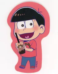 【中古】シール・ステッカー おそ松 「おそ松さん～ヒピポ族と輝く果実～×謝謝珍珠(シェイシェイパール) ステッカー」