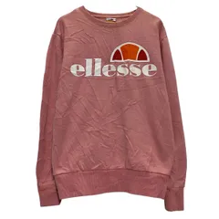 ellesse ロゴスウェット トレーナー レディース M ピンク エレッセ プルオーバー 古着卸 アメリカ仕入 a611-6076のサムネイル