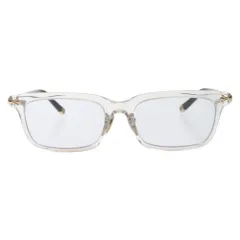 CHROME HEARTS (クロムハーツ) FUN HATCH-A クロステンプル スクエアフレーム クリアフレーム 眼鏡 メガネ 度入りレンズ クリア/ブラック/ゴールドのサムネイル