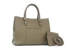 ■新品同様■ FOXEY フォクシー 33010 ガレット レザー 2WAY ハンドバッグ ショルダー 斜め掛け レディース ブラウン系 FP4608のサムネイル