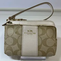 COACH コーチ リストレットポーチ コーナージップ