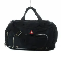 ルコックスポルティフ le coq sportif ボストンバッグ ショルダーバッグ ゴルフバッグ メッシュ 黒 ブラック /RI ■OSのサムネイル