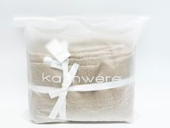 カシウエア ブランケット 無地 テディ ベージュ 183×135cm kashwere solid R2507-160