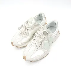 ◇ Θ NEW BALANCE ニューバランス ws327ou WS327 スニーカー シューズ サイズ 23.5 ホワイト　グリーン レディース E  【1502030040128】
