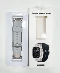 【HY】【新古品】Apple Watch 交換ベルト グレイ シリコン スポーツバンド 44mm 45mm 46mm 49mm 対応 Series 7 8 9 10 SE Ultra[ゆうパケット発送、送料無料]HY003