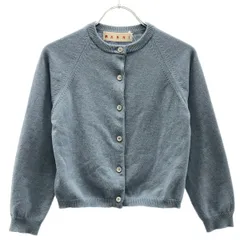 美品　ＭＡＲＮＩ グレー 長袖薄手カーディガン カシミヤ　サイズ40 MARNI(マルニ) カーディガン グレー サイズ 44｜【公式