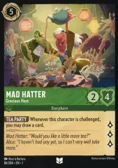 【中古】Disney Lorcana 86/204[U]：Mad Hatter Gracious Host
