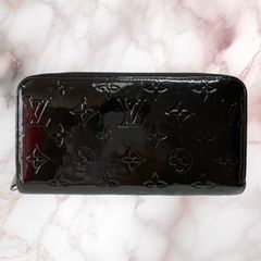 ?美品?LOUIS VUITTON 長財布 ヴェルニ ジッピーウォレット エナメル 