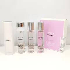 【 CHANEL 】U 63 A-1 20ml × 3 CHANCE シャネル チャンス EDT オードトワレ ツィスト＆スプレイ SP スプレー 香水 フレグランスのサムネイル