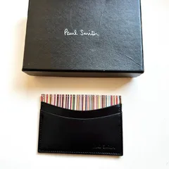 ポールスミス　Paul Smith カードケース　マルチストライプ　美品