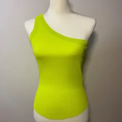 ZARA ワンショルダーイエロー Sサイズ【新品未使用】