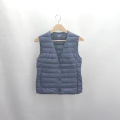 ◇ ⊇ UNIQLO ユニクロ ウルトラライトダウン ベスト サイズXS ネイビー レディース E  【1503050018548】