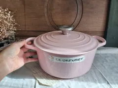 【レア品】ルクルーゼ ビンテージ ソースパン 22cm シグニチャー ソースパン 18cm オレンジ (シルバーツマミ