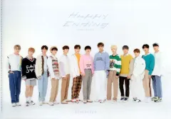 【中古】クリアファイル(男性アイドル) SEVENTEEN A4クリアファイル 「SEVENTEEN JAPAN 1ST SINGLE ‘Happy Ending’ SHOWCASE」