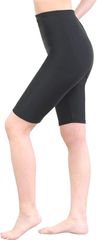 Smile LaLa レディース 女性 パンツ レギンス スパッツ 2Way( ブラック5分丈,  M-L)