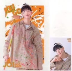 [중고] 클리어 파일 사토 케이야 A4 클리어 파일 & 포토 카드 [이치 반 쿠지 JO1 JO1'S COLORS] F상