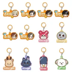 【中古】ストラップ 全12種セット 「RIIZE ぷっくりめじるしアクセサリー」