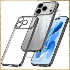 ☆彡送料無料でお届け☆彡Size:iPhone 17 Pro Max 用_Color:ブランク iPhone 17 Pro Max 用 ケース クリア ガラスフィルム アイフォン 17 ProMax カバー iphone17ProMax スマホケース 透明 T