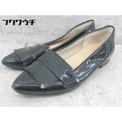 ◇ Odette e Odile オデット エ オディール UNITED ARROWS パンプス フラット シューズ サイズ22 1/2 ブラック レディース 【1002801575601】