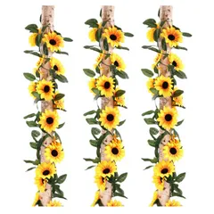 新品 ひまわり 造花 3本入り ひまわりの藤 絹花 枯れない花 サンフラワーの藤 人工造花 夏の花 サンフラワーの花 花輪 庭園飾り 夏の飾り 現代 ミニマリスト シンプル 家の装飾 母の日 敬老の日 結婚式 パーティー飾り INS 写真撮影 花園装飾 人工観