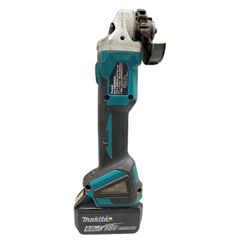makita マキタ 充電式ディスクグラインダ GA404DN 18V グリーン バッテリー BL1860B×1個 動作確認済 【中古】 12505K132