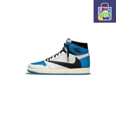 TRAVIS SCOTT × FRAGMENT × NIKE AIR JORDAN 1 HIGH MILITARY BLUE ナイキ DH3227-105-WTO輸入1