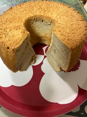 ココアのシフォンケーキ　ラカント使用