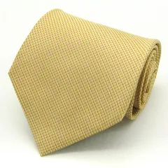 ジャンニ・ヴェルサーチ ブランド ネクタイ 総柄 シルク PO  メンズ イエロー Gianni Versace 【中古】