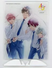 【中古】アクリルスタンド・アクリルパネル [単品] 皆木綴＆向坂椋＆七尾太一＆御影密 アクリルパネル 「A3!(エースリー) 3rd Anniversary Book DROP ebtenDXパック」 同梱特典