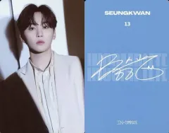 【中古】コレクションカード(男性) 13[NORMAL]：13：SEVENTEEN/SEUNGKWAN(スングァン)/NORMAL/「2021 SEVENTEEN ONLINE CONCERT ＜IN-COMPLETE＞」トレーディングカード