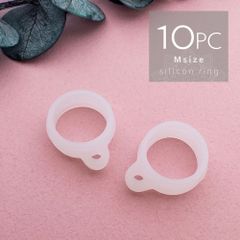 ＊10個＊ 金具が傘の柄に付かない アンブレラマーカー パーツ Mサイズ シリコンリング めじるし oet010