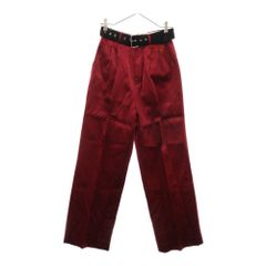 Peter Do (ピーター ドゥ) 2タック入りスラックスパンツ レッド PD-FW19-108