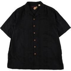 古着 SAG HARBOR マルチボーダー 半袖 アクリルニットセーター