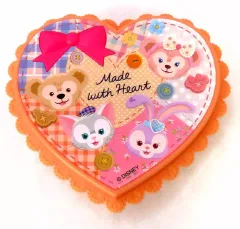 【中古】雑貨 集合 ハート型ケース(キャンディー) 「ダッフィーのハートウォーミング・デイズ2019」 東京ディズニーシー限定