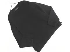nano universe ナノユニバース プルオーバー カットソー sizeM/黒 ■◇ メンズ