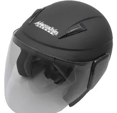 【新品未使用】 Marushin セミジェットヘルメット M-520 マットブラック フリーサイズ(57-60cm未満)