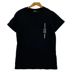 DIESEL ディーゼル 胸ポケット 刺繍半袖Ｔシャツ size14/ブラック