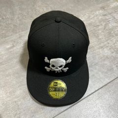 Supreme × NEW ERA  ベースボールキャップ  ブラック  黒  59FIFTY  フリーサイズ  ニューエラ  シュプリーム  キャップ  コラボ  ドクロ  ボックスロゴ