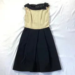 FOXEY NEW YORK フォクシー ニューヨーク ワンピース ノースリーブ 襟着脱可 サイズ42