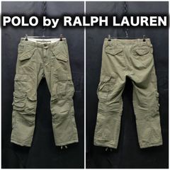 POLO RALPH LAUREN タクティカルカーゴパンツ W30/約82cm ヘリンボーン柄 ラルフローレン ポロ  パラシュートパンツ ギミック 90s 00s y2k