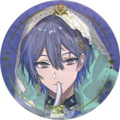 【中古】バッジ・ビンズ 小柳ロウ 箔押し缶バッジ 「バーチャルYouTuber にじさんじ ハロウィン 2024」