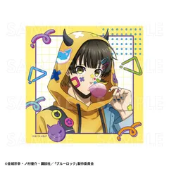 【新品/公式】ブルーロック_でびデコパーカー ミニタオル 蜂楽廻 公式グッズ colleize